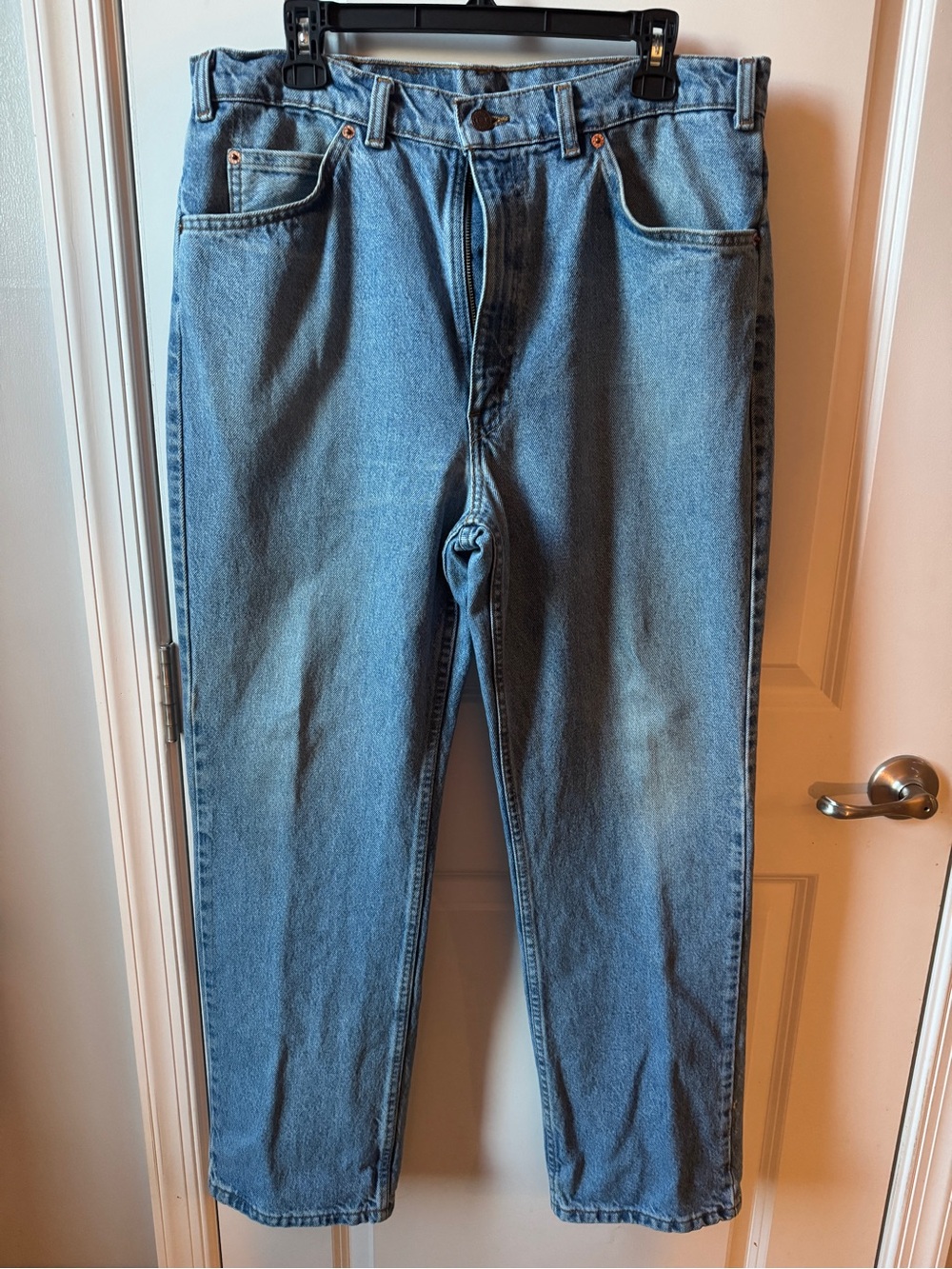 Vintage Orange Tab Levi's Relaxed Fit Light Blue Men's Jeans